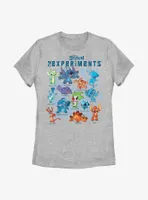 Disney Lilo & Stitch Experiments Womens T-Shirt