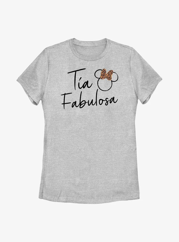 Disney Minnie Mouse Fabulosa Tia Womens T-Shirt