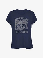 Disney Pixar A Bug's Life Blueberry Troops Girls T-Shirt