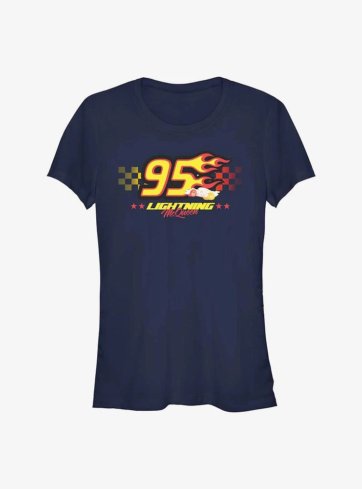 Disney Pixar Cars Race Flames Girls T-Shirt