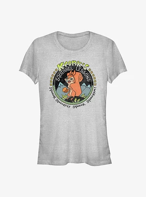 Disney The Emperor's New Groove Kronk's Squirrel Lessons Girls T-Shirt