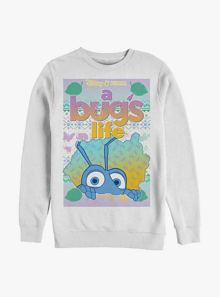Disney Pixar A Bug's Life Buggy Sweater Style Sweatshirt