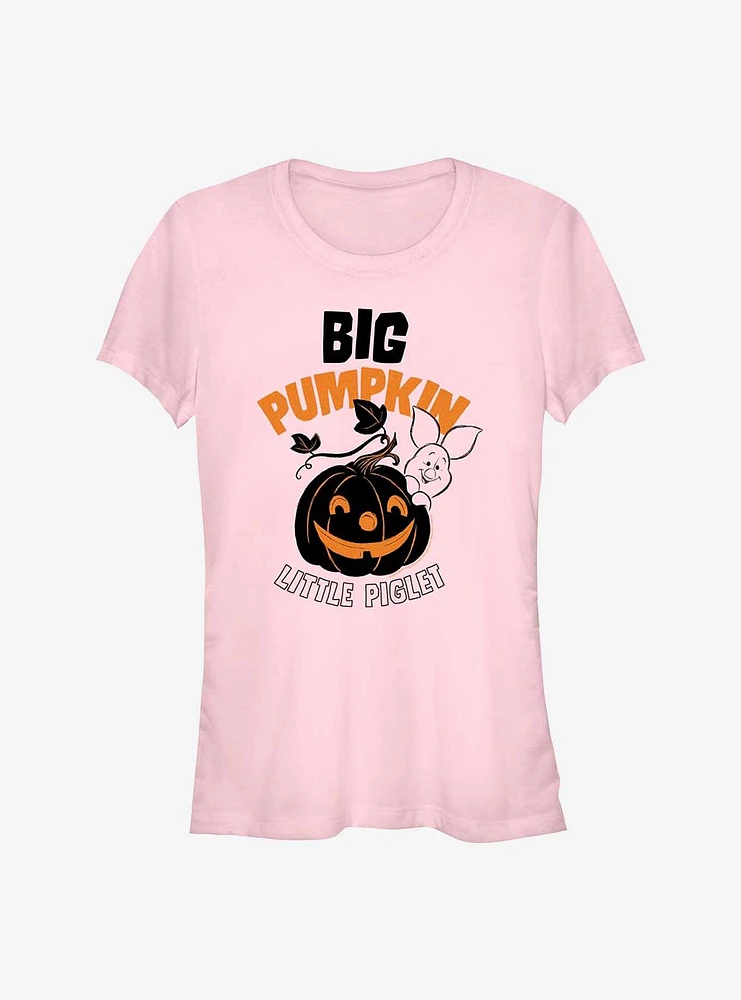 Disney Winnie The Pooh Big Pumpkin Little Piglet Girls T-Shirt