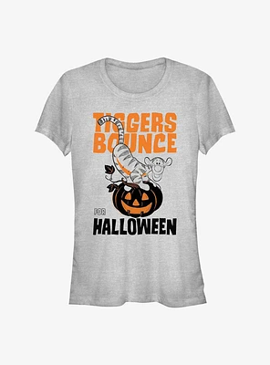 Disney Winnie The Pooh Tigger Bounce For Halloween Girls T-Shirt