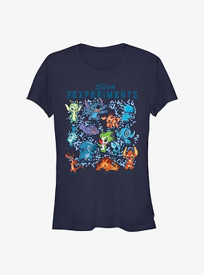 Disney Lilo & Stitch Experiments Girls T-Shirt