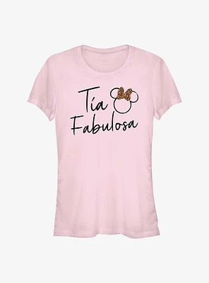 Disney Minnie Mouse Fabulosa Tia Girls T-Shirt