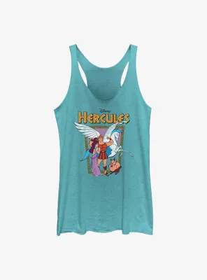 Disney Hercules Hero Group Womens Tank Top