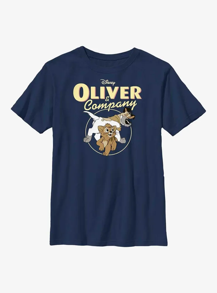 Disney Oliver & Company and Dodger Youth T-Shirt