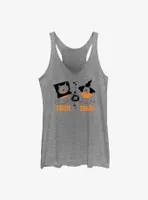 Disney Winnie The Pooh Impoohstor Trick or Treat Womens Tank Top