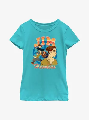 Disney Treasure Planet Jim Hawkins Youth Girls T-Shirt