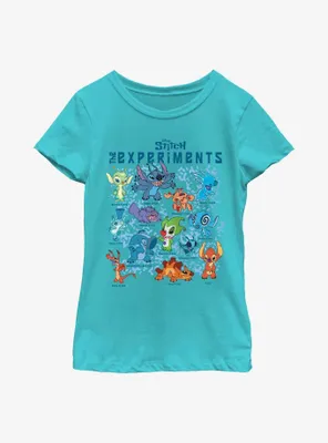 Disney Lilo & Stitch Experiments Youth Girls T-Shirt