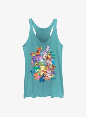 Disney Lilo & Stitch Experiment Dogpile Womens Tank Top