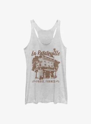 Disney Pixar Ratatouille Cafe Paris France Womens Tank Top