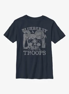 Disney Pixar A Bug's Life Blueberry Troops Youth T-Shirt