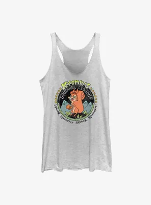 Disney The Emperor's New Groove Kronk's Squirrel Lessons Womens Tank Top