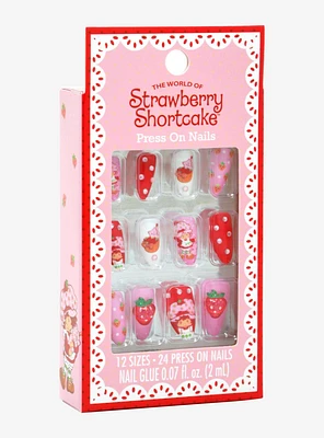 Strawberry Shortcake Faux Nail Set