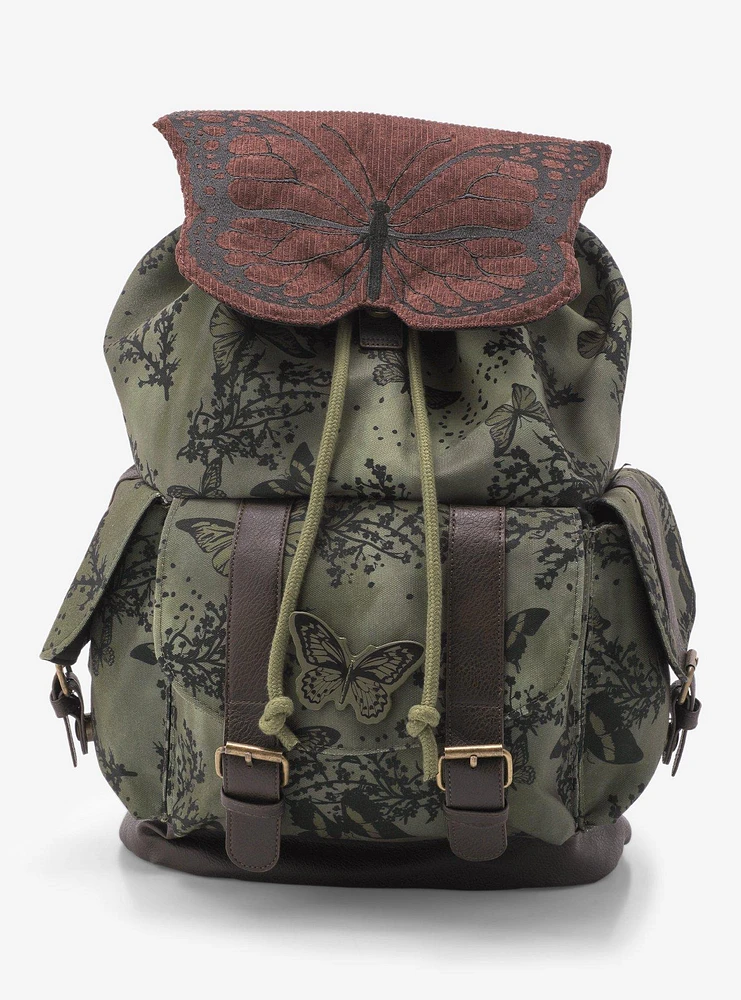 Butterfly Grunge Slouch Backpack