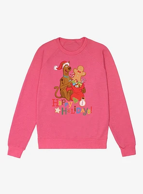Scooby-Doo Happy Holidays Gingerbread French Terry Sweatshirt