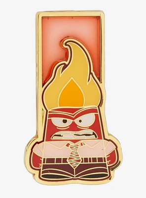 Loungefly Disney Pixar Inside Out Anger Translucent Pin — BoxLunch Exclusive