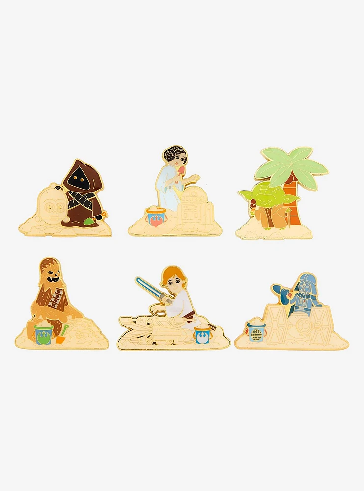 Loungefly Star Wars Summer Sand Blind Box Enamel Pin — BoxLunch Exclusive