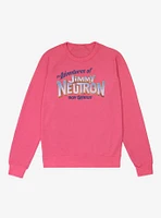 The Adventures Of Jimmy Neutron Boy Genius Title Logo French Terry Sweatshirt