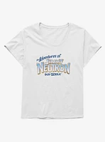 The Adventures Of Jimmy Neutron Boy Genius Title Logo Girls T-Shirt Plus