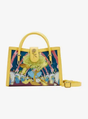 Loungefly Disney Beauty and the Beast Princess Scene Crossbody Bag