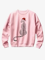 Pink Leopard Christmas Sweater