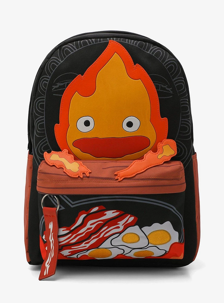 Studio Ghibli® Howl's Moving Castle Calcifer Bacon Backpack