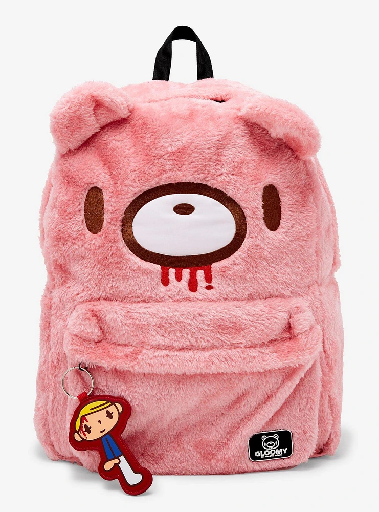 Gloomy Bear Fuzzy Backpack