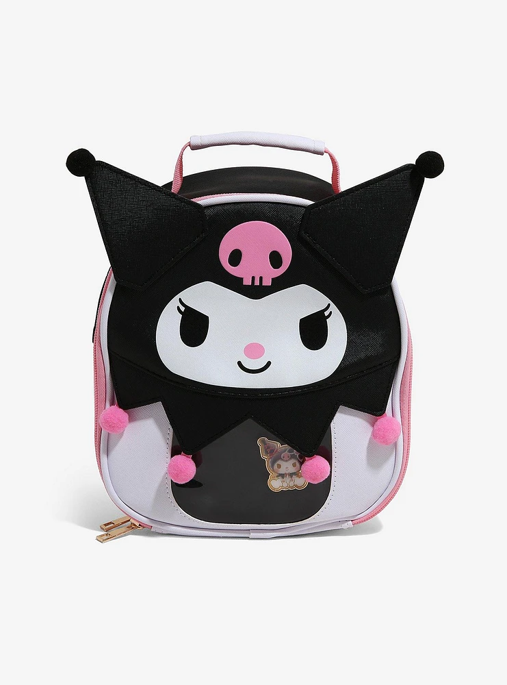 Kuromi Figural Pin Collector Lunch Bag