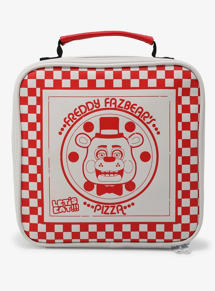 Five Nights At Freddy's Pizza Box Lunch Bag Hot Topic Exclusive