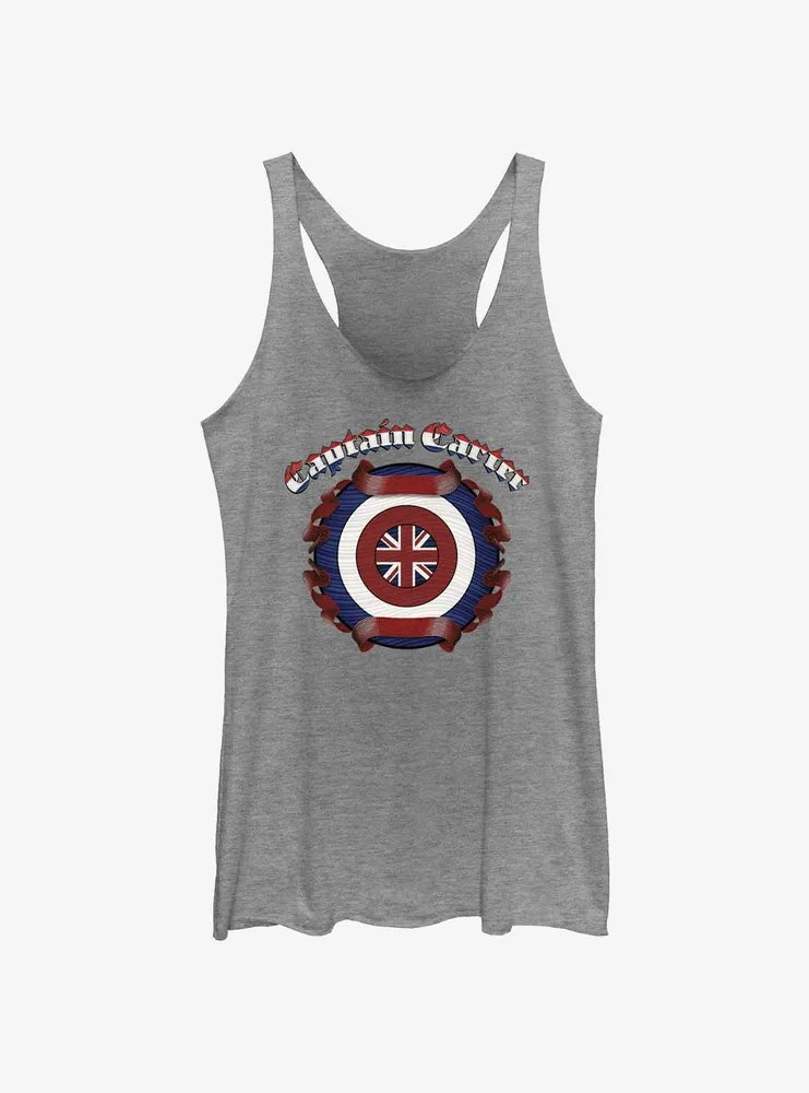 Marvel What If...? Captain Carter Shield Womens Tank Top