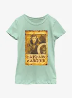 Marvel What If...? Captain Carter Poster Youth Girls T-Shirt