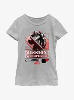 Marvel What If...? Mission Accomplished Hydra Stomper Mark 2 Youth Girls T-Shirt