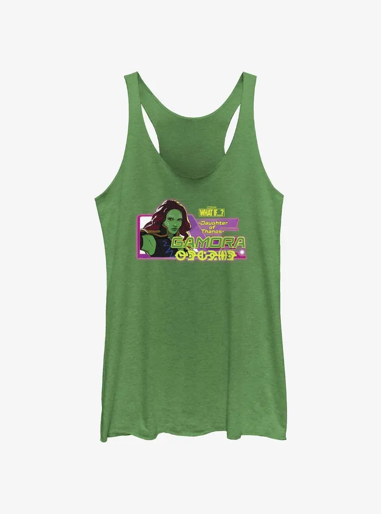 Marvel What If...? Gamora Daughter Of Thanos Womens Tank Top