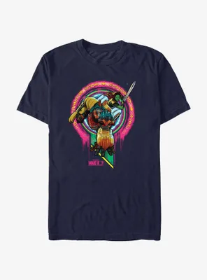 Marvel What If...? Sakaarian Iron Man And Gamora T-Shirt