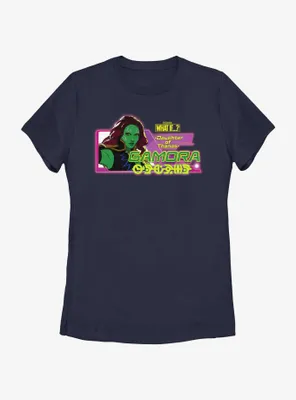 Marvel What If...? Gamora Daughter Of Thanos Womens T-Shirt