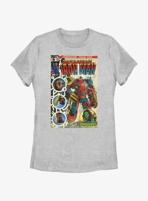 Marvel What If...? Sakaarian Iron Man Comic Poster Womens T-Shirt