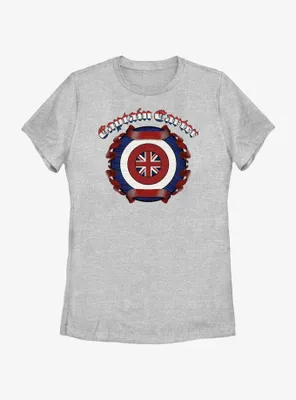 Marvel What If...? Captain Carter Shield Womens T-Shirt