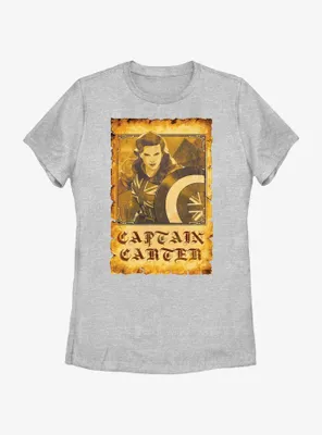 Marvel What If...? Captain Carter Poster Womens T-Shirt