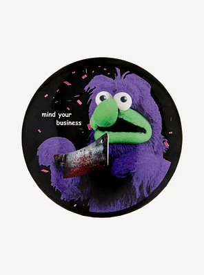 Mind Your Business Puppet 3 Inch Button