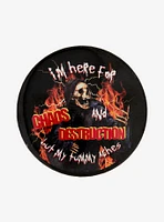 Chaos & Destruction Grim Reaper 3 Inch Button