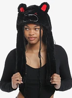 Creepy Bear Tassel Beanie With Moveable Ears