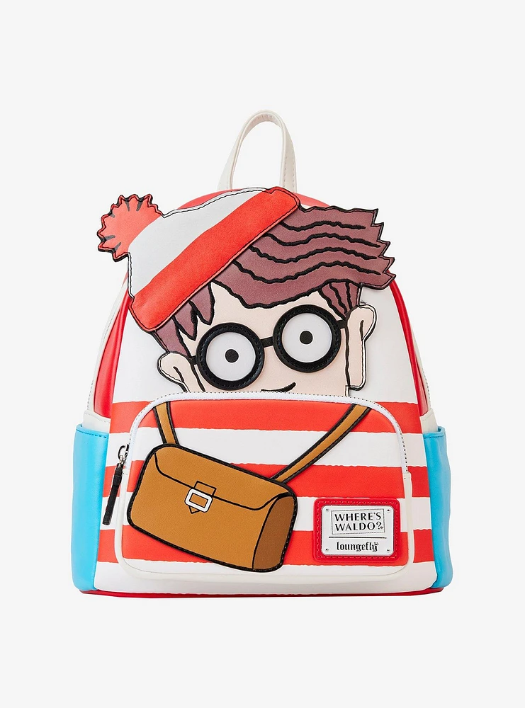 Loungefly Where's Waldo? Figural Mini Backpack