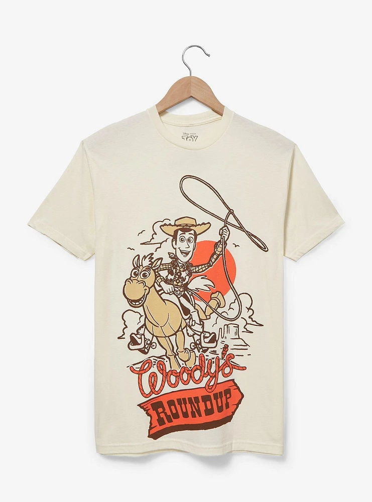 Disney Pixar Toy Story Woody's Roundup Tonal T-Shirt — BoxLunch Exclusive