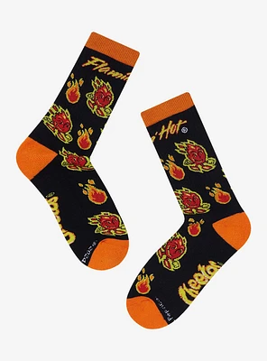 Cheetos Flamin' Hot Icon Crew Socks