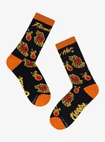 Cheetos Flamin' Hot Icon Crew Socks