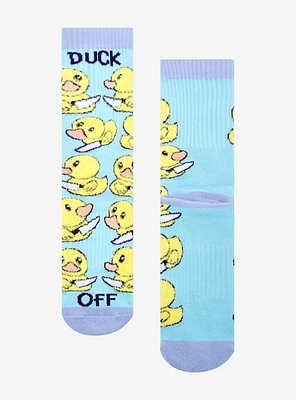 Duck Off Knife Crew Socks