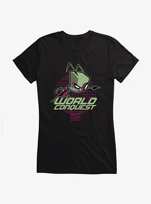 Invader Zim Gir World Conquest Girls T-Shirt